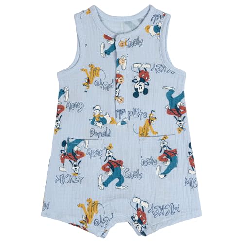Disney Sleeveless Romper Newborn to Toddler Sizes (0-3 Months - 5T)
