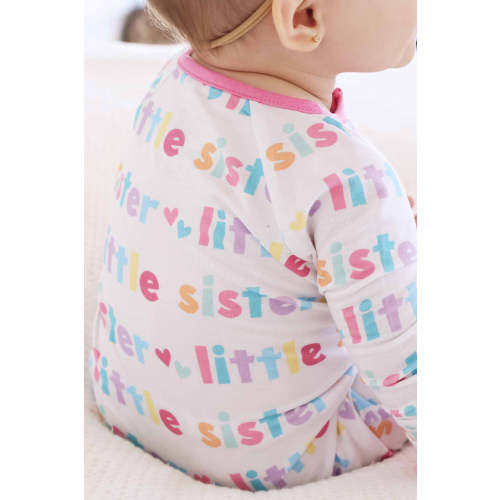 Little Sister Convertible Zip Romper