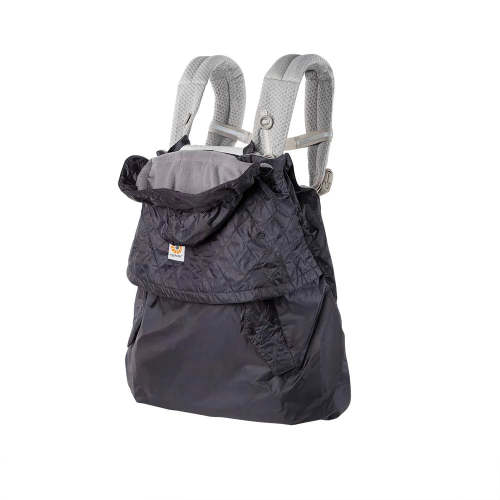 All Weather Baby Carrier Cover: Charcoal | Ergobaby US
