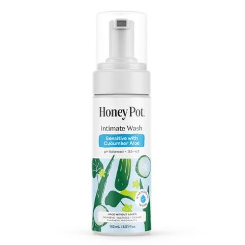 Honey Pot Intimate Wash - Sensitive with Cucumber Aloe - 5.51 fl oz