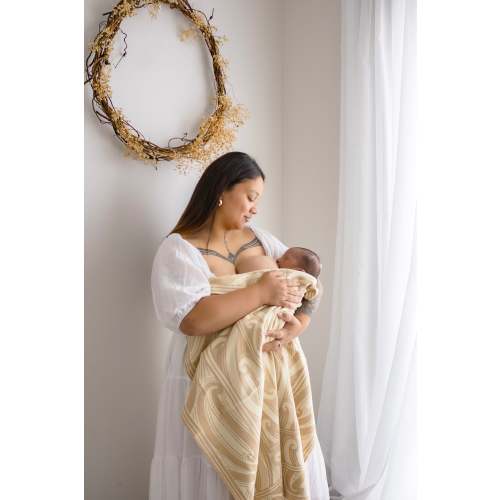 Te Piringa 100% Organic Cotton - Beige