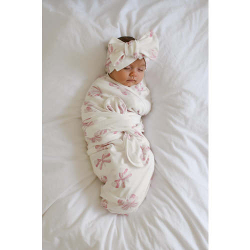 Swaddle Set | Pink Butterflies – Little and Fern
