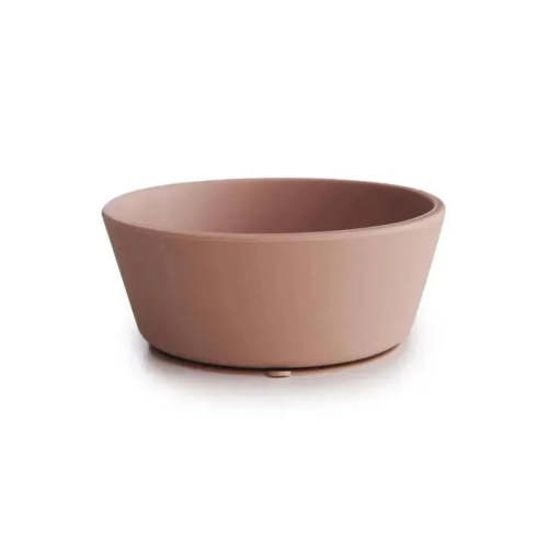 Mushie - Silicone Suction Bowl (Blush)