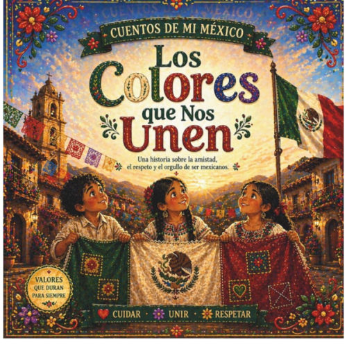 Los Colores que Nos Unen: Un cuento infantil sobre el Día de la Bandera de México, la amistad, el respeto y el orgullo mexicano para niños (Cuentos de mi Mexico) (Spanish Edition)