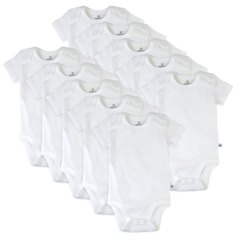 10-Pack Organic Cotton Short Sleeve Bodysuits | Honest Baby Clothing
