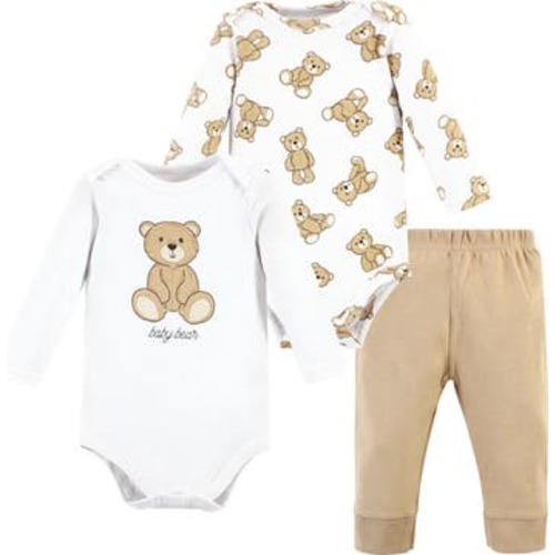 Cotton Bodysuit and Pant Set, 3-6M