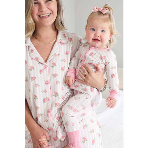 Rosy & Cozy Convertible Zip Romper