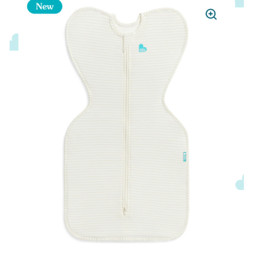 Swaddle Up™ 0.2 TOG Cotton Tan Breton Stripe