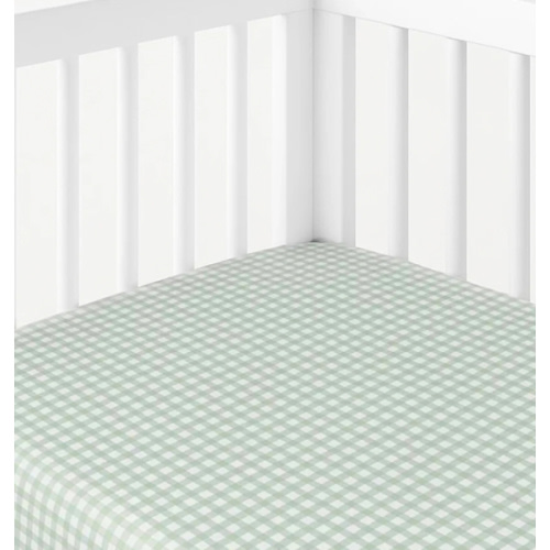 FRANKIE Fitted Crib Sheet – Butterblu