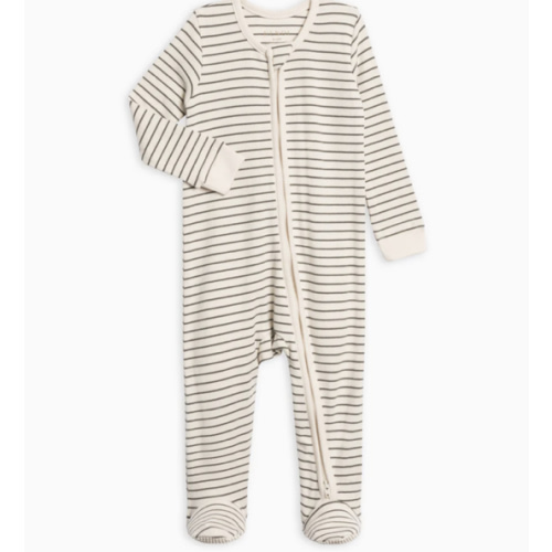 Kit Ribbed Zipper Sleeper