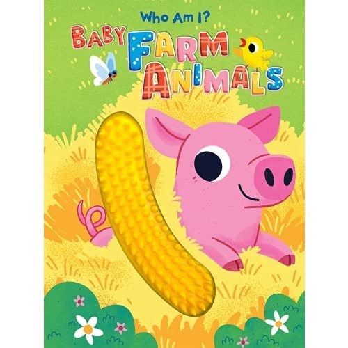 Baby Farm Animals - Silicone Touch and Feel Board Book - Sensory Board Book