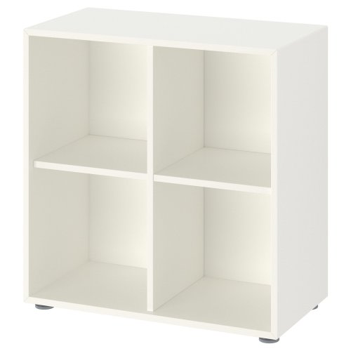 EKET Cabinet combination with feet - white 70x35x72 cm
