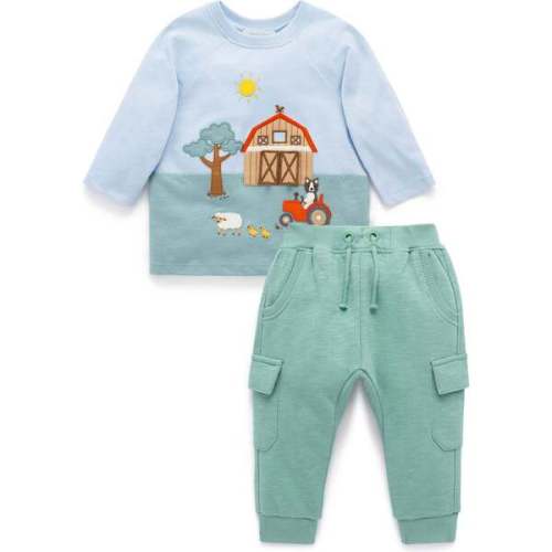 Farm Life Tee Set Country Air - Purebaby | Maisonette