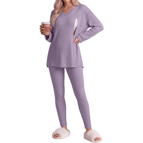 Neer 2 Pcs Maternity Nursing Pajamas Set Oversize