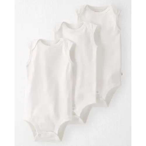 Baby 3-Pack Organic Cotton Bodysuits - Little Planet | Carter's