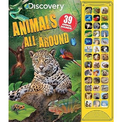 Discovery: Animals All Around (39-Button Sound Books)