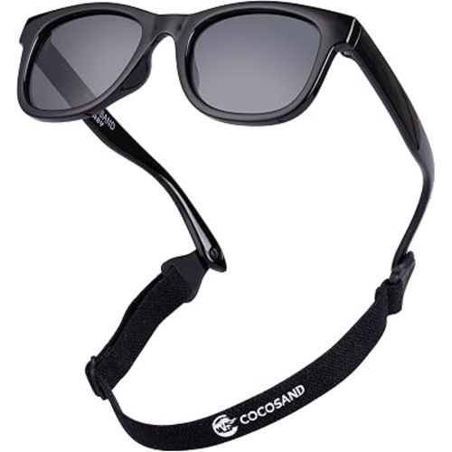 Flexible Polarized Baby Sunglasses with Strap