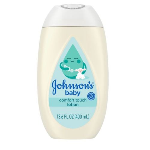 Johnson’s Comfort Touch Newborn Baby Face & Body Lotion - 13.6 fl oz