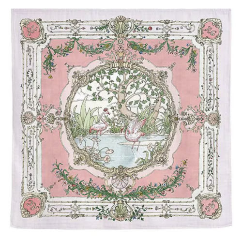 Atelier Choux Paris Baby Organic Cotton Tapestry Carre Swaddle Blanket with Gift Box | Dillard's