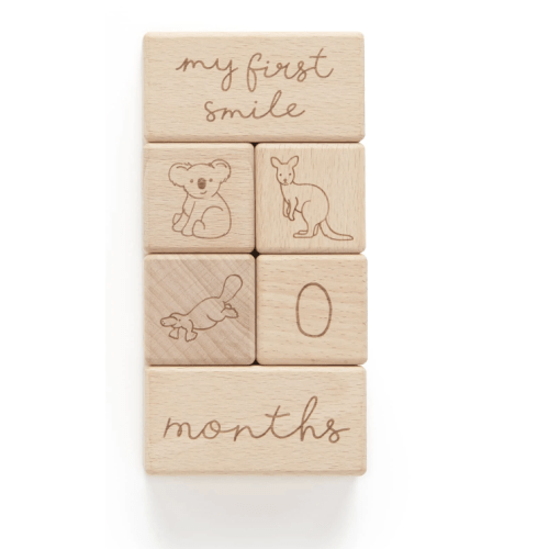 Milestone Blocks for Baby Photos and Gifts | Purebaby - Purebaby