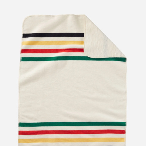 GLACIER ORGANIC COTTON BABY BLANKET
