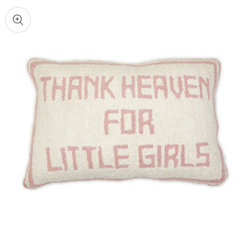 Two's Company Thank Heaven Punch Embroidery Decorative Throw Pillow – Smyth Jewelers