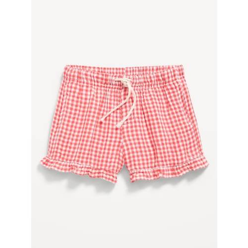 Double-Weave Shorts for Toddler Girls