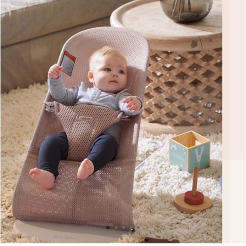 BabyBjörn Bouncer Bliss (Dusty Pink)