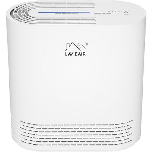 LAVIEAIR Air Purifier for Bedroom, Home Large & Small Rooms up to 20㎡, 3-in-1 Air Filter & Cleaner with H13 True HEPA Filter, Removes 99.97% of Smoke, Allergies, Pet Dander, Odors, Dust & Pollen
