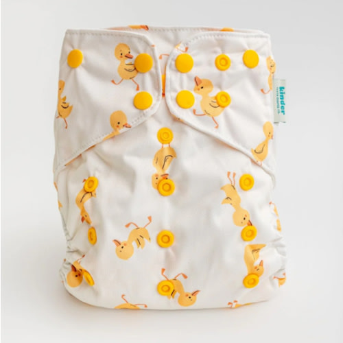 Animals and Insects: Essentials Pocket Cloth Diaper with Athletic Wicking Jersey, Grows with your Baby