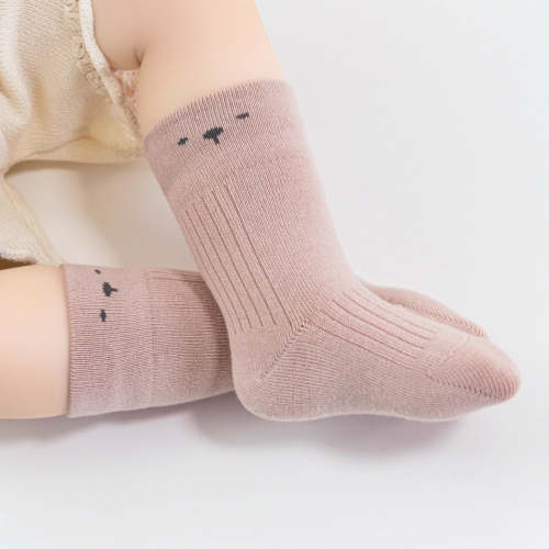 Baby & Toddler Minimalist Line Ribbed Socks 4-Pack