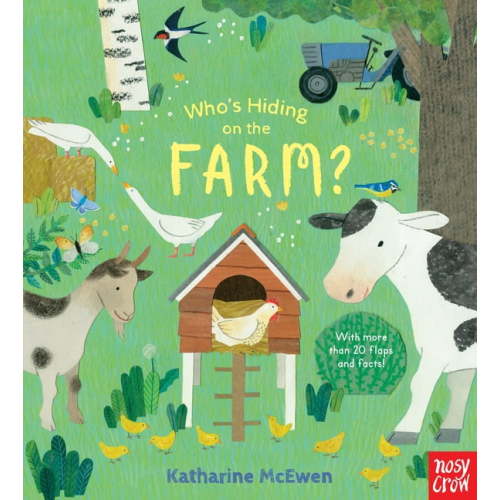 Who's Hiding Who's Hiding on the Farm?, (Board Book)