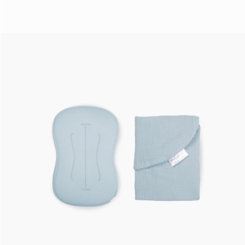 Lounger Curve + Muslin Cover Set | Bluebell