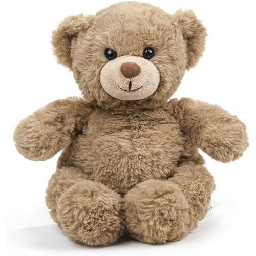 Plushland Classic Teddy Bear Stuffed Animal Plush Toys, Small Brown Plush Bear - Home Party Plushies Decoration, for Kids and Adults - 10 Inches (Chocolate)