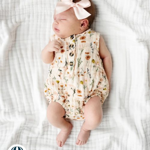 Cloud Muslin™ Bubble Romper - Rachel