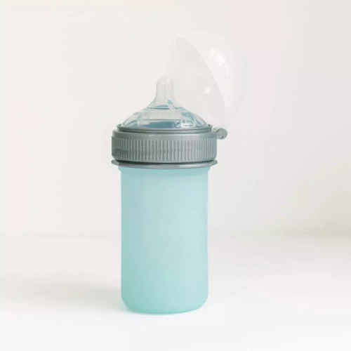 Silicone Baby Bottle | BPA-Free Products | Mason Bottle