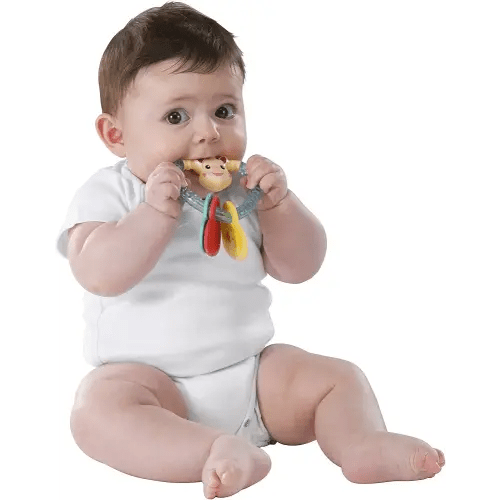 Sophie la Girafe Heart Rattle | Handcrafted in France | Light & Easy to Grasp | Awaken All 5 Senses