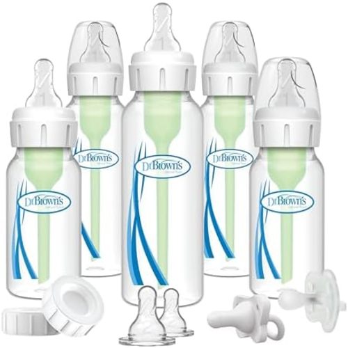 Dr. Brown's Anti-Colic Options+ Narrow Bottle Gift Set, 0m+