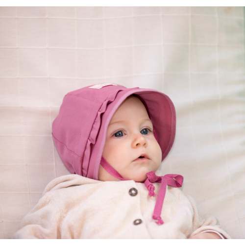 Pickapooh Emma Baby Sun Bonnet – UV Protective Organic Cotton – Lovely Margarethe