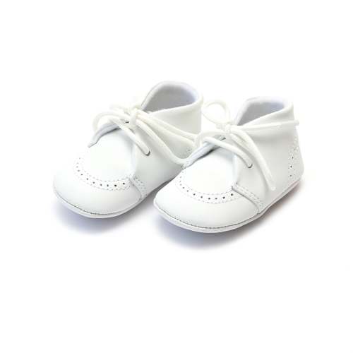 L'Amour Infant Benny Leather Brogue Oxford Crib Shoe – L'Amour Shoes