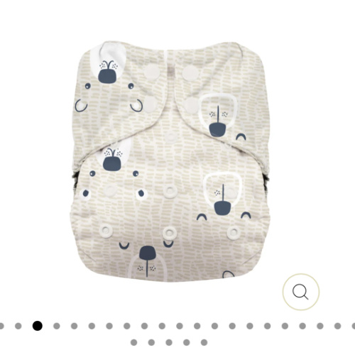 Thirsties Natural One-Size All-in-One Diaper - Snaps