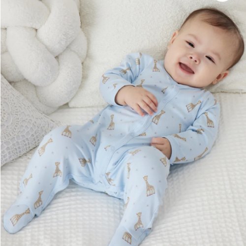 Sophie la girafe Blue Print Footie