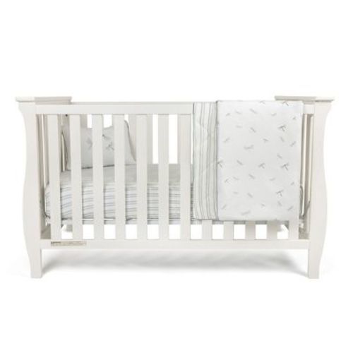 Ely's & Co. - Butterfly/Dragonfly & Stripe Crib Bedding Set