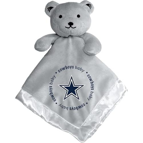 Baby Fanatic NFL Baby Security Blanket Bear Snuggle Toy for Newborn Boy Girl Unisex Stuffed Animal Officially Licensed- -Dallas Cowboys