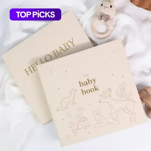 Baby Book, 1 Count Spiral Binding Baby Memory Notebook with - TikTok Shop