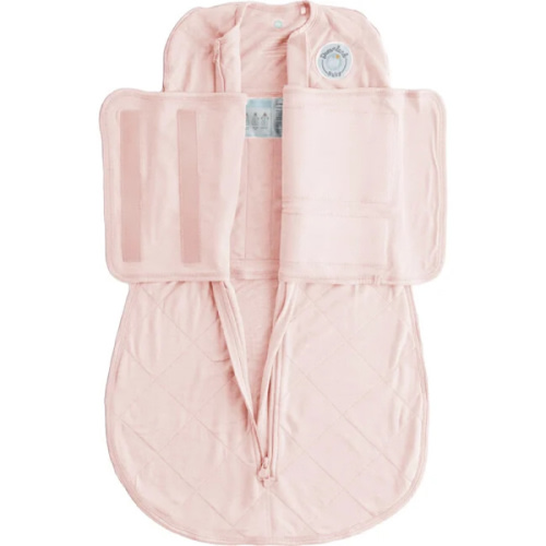 Bamboo Classic Swaddle (Non-weighted) , Seashell Pink - Dreamland Baby Swaddles | Maisonette