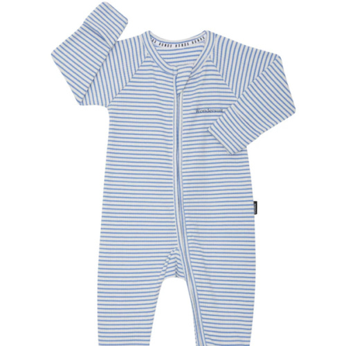 Bonds Newbies Wide Needle Rib Zippy | Baby Baby Coverall | BWCUA
