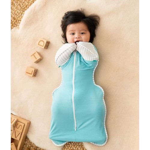 Love to Dream Swaddle UP Transition Bag, Patented Zip-Off Wings, Gently Help Baby Safely Transition from Being Swaddled - Navy