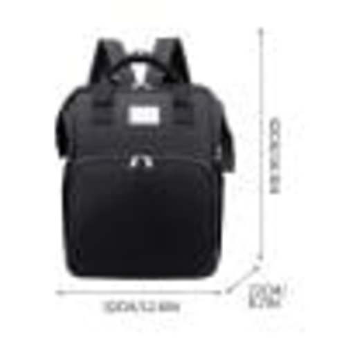 Baby Diaper Bag Backpack,Diaper Bag Backpack with Changing Station,Large Baby Diaper Bag,Multifunctional Travel Diaper Waterproof Backpack for Baby,With Portable Diaper Pad