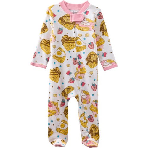 Scout One-Piece Organic Cotton Pajamas, 0-3M